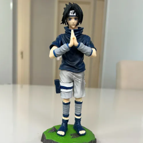 Action Figure Sasuke Uchiha Criança 18 cm boneco anime