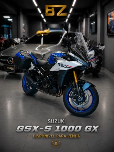 SUZUKI GSX-S1000 GX - Baixo Km - Impecável 