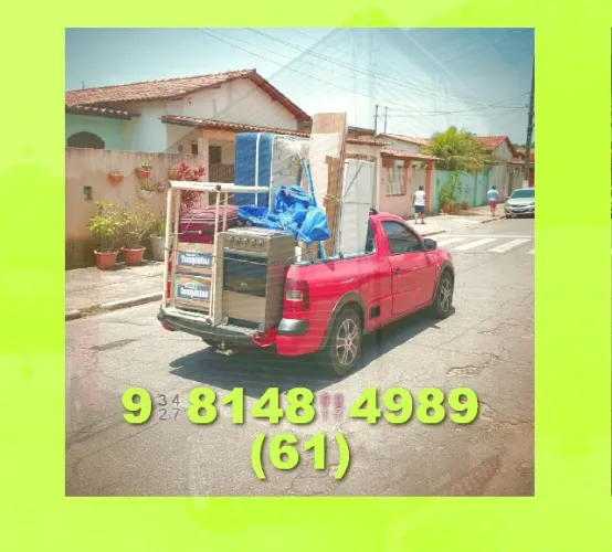 Frete ]= Carro Aberto /~ Transporte de Cargas pela Cidade
