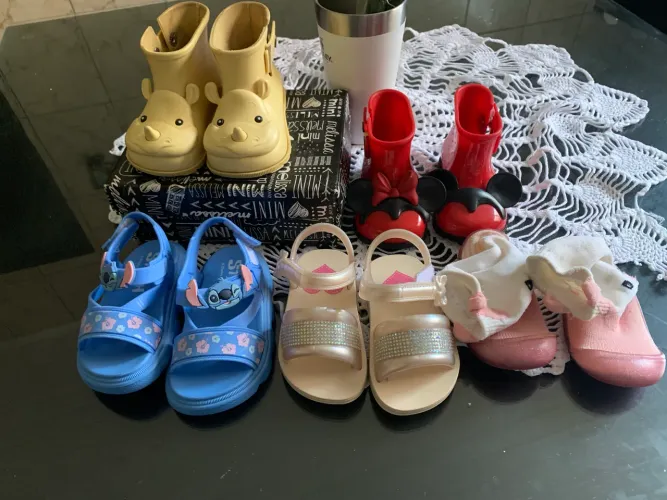 sapatos crianças