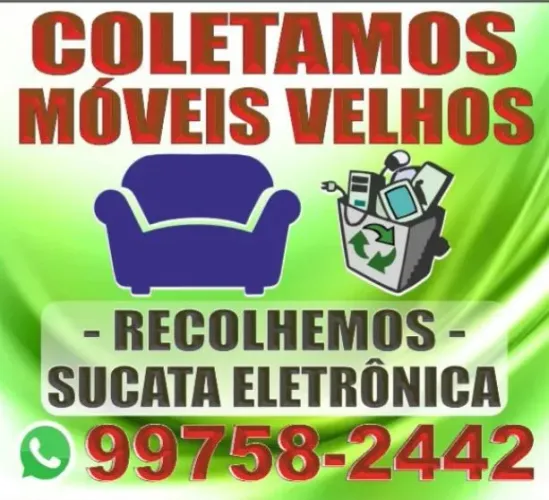 Coletamos móveis velhos, com cupim - * 
