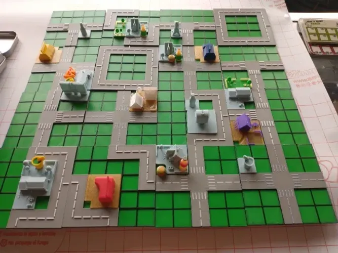 Food Chain Magnate Componentes 3D