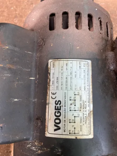 Motor elétrico para compressor de ar