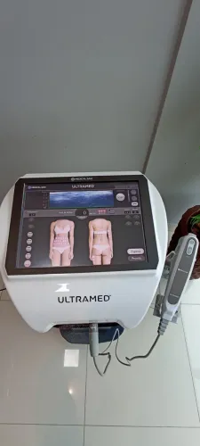 Ultramed HIFU Ultrassom Micro e Macrofocado Com 5 Cartuchos
