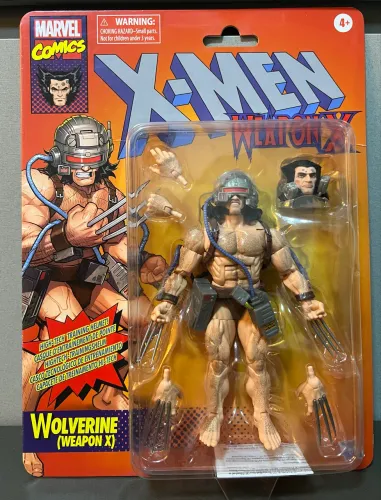 Figura de Ação Hasbro Marvel Legends Series Wolverine (Weapon X)