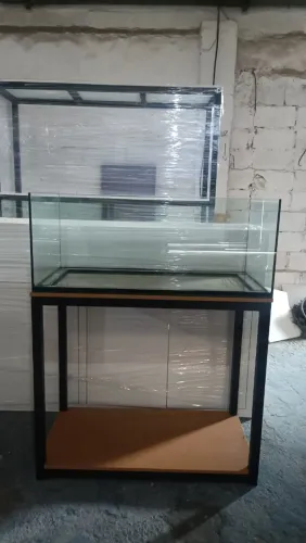 Aquario de 200 Litros - Medidas 100x40x50 6mm NOVO + Base