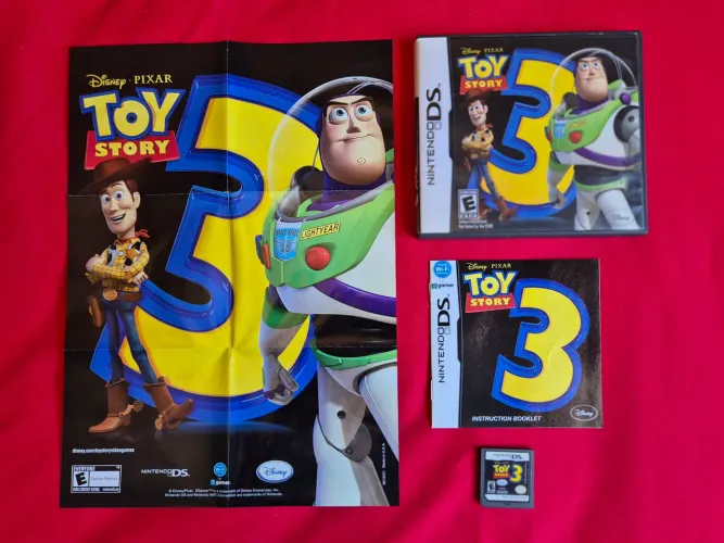 Toy Story 3 (Nintendo DS) + Poster + Encarte