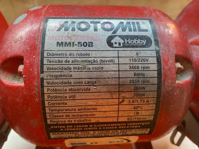 ESMERIL ! Usado ! FUNCIONA NORMALMENTE