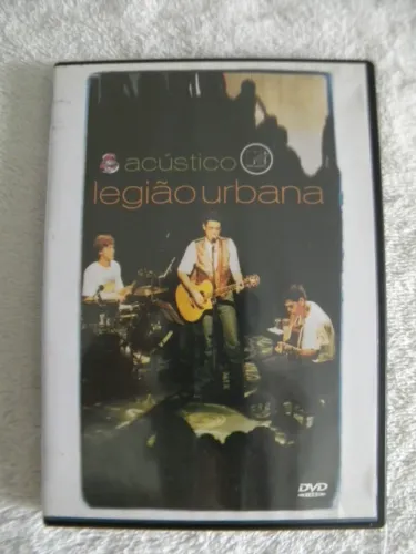 Dvd Legião Urbana Acústico Mtv (Original).