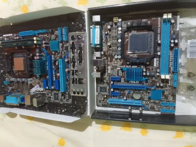 Kit AMD FX-8120 + 8GB RAM + Cooler + 2 Placas ASUS (p/ peças)