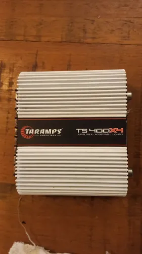 Módulo Amplificador Taramps Ts400x4 400w Rms 4 Canais 2 Ohms