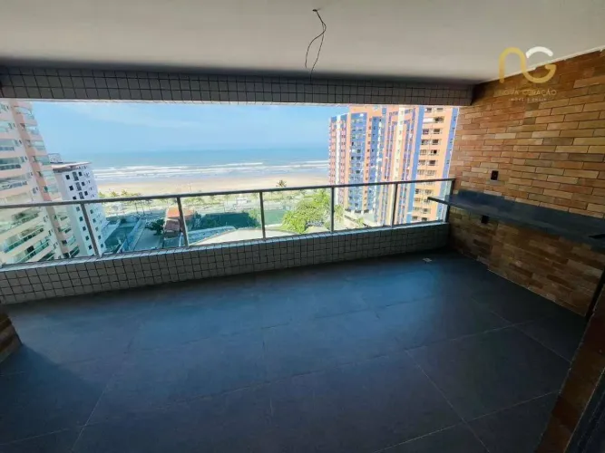 Apartamento com 3 dormitórios à venda, 126 m² por R$ 1.166.000,00 - Aviação - Praia Grande