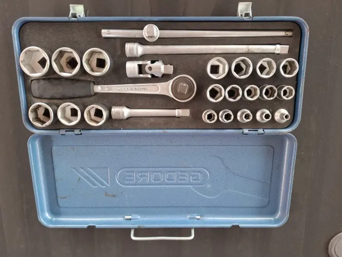 Vendo jogo se soquete gedore polegada