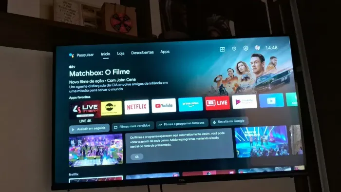 Vendo uma televisão de 32 polegada da Marca TCL Esmat Android