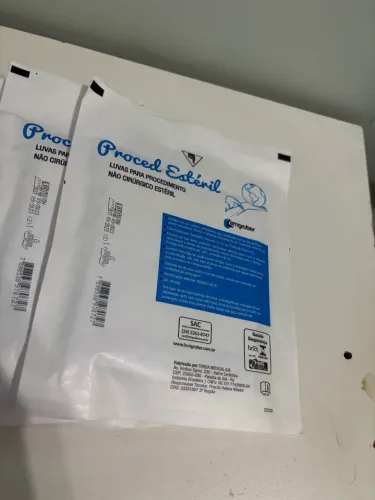 Luva cirúrgica 8 ou G (o par)