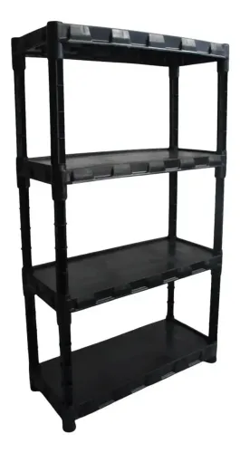 Estante  4 prateleira PVC Plástico 