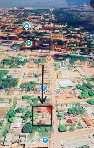 Venda terreno com 3 casas