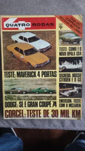 Revista Quatro Rodas Teste Maverick 4 Portas