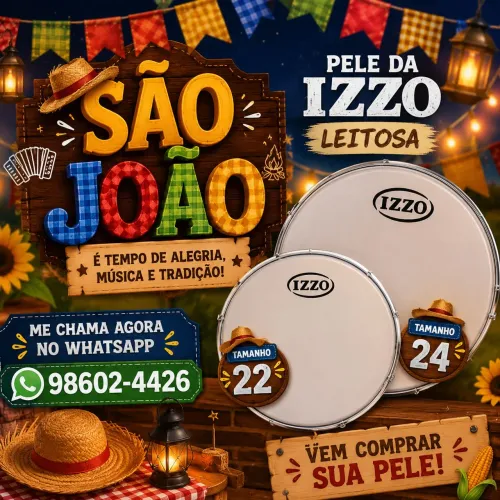 Pele para pandeirão