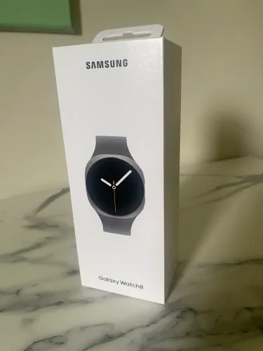 Samsung Galaxy Watch 8 40mm na cor preta novo e lacrado