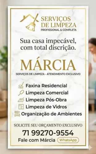 Faço Faxina em Geral! 