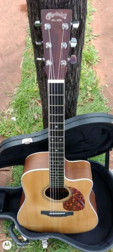 VIOLÃO MARTIN DC 160 GTE ELETROÁCUSTICO estudo troca
