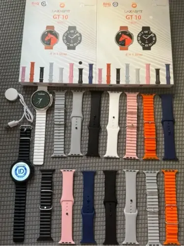 Smartwatch Relógio GT 10 NOVO + Pulseiras