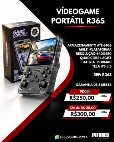 Videogame Portátil R36S