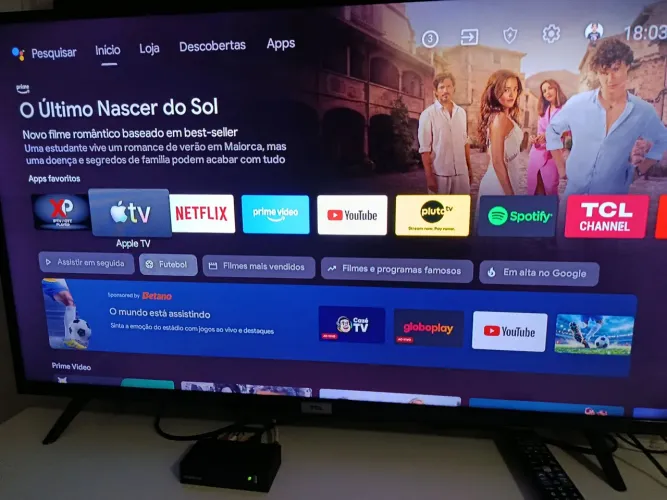 Smart TV 43" TCL Android - Estado de Nova
