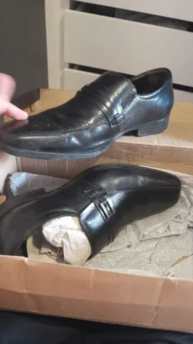 sapato preto democrata