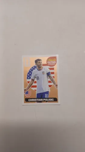 Christian Pulisic extra sticker bronze copa do mundo 2026