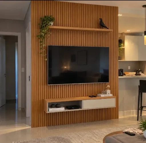 Painel Ripado Com 2,50m de Altura (Produto Novo)