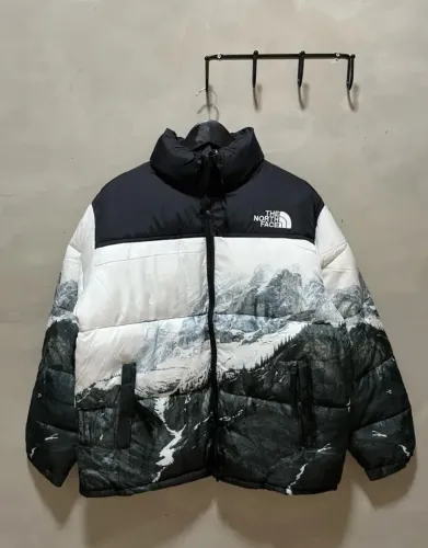 Jaqueta Puffer Masculina Estampa Exclusiva Impermeavel Neve