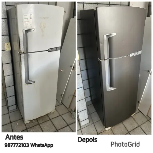 Envelopamento de geladeira 