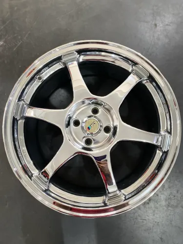 Jogo de Rodas SSR Aro 18 4x100 Cromada 