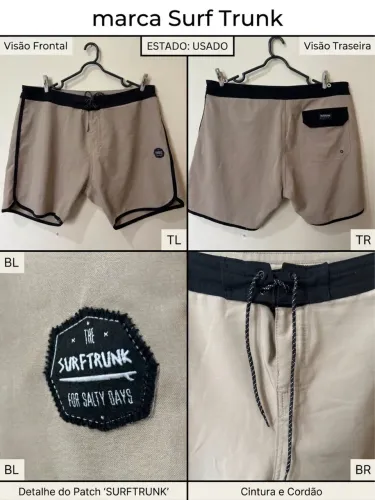 Kit 4 Bermudas Modelo Surf
