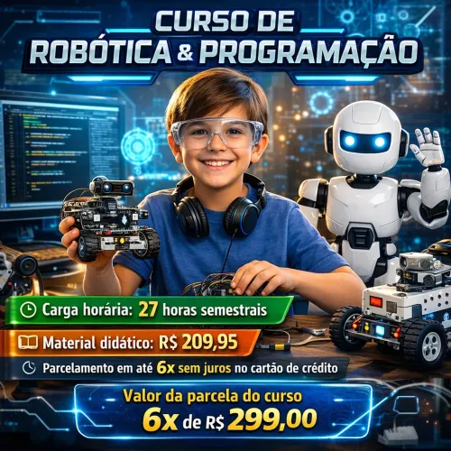 Curso de Robótica e Programação 