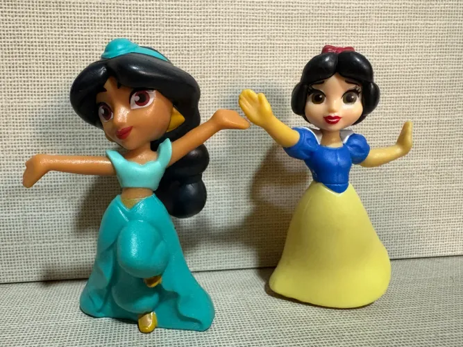 Miniaturas da Disney princesas McDonald?s 