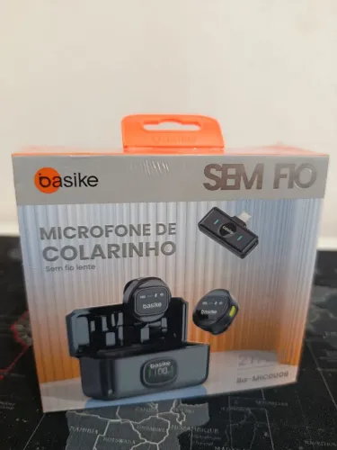Microfone de lapela duplo sem fio IOS lightling / MEGA PROMOÇÃO