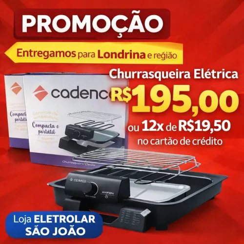 Churrasqueira elétrica 