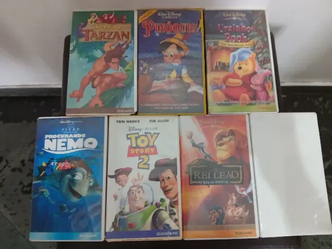 Coleção VHS Disney Original Clássicos Disney