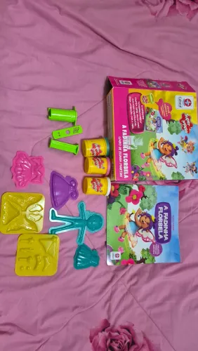 Kit massinha estrela A fadinha Florbela