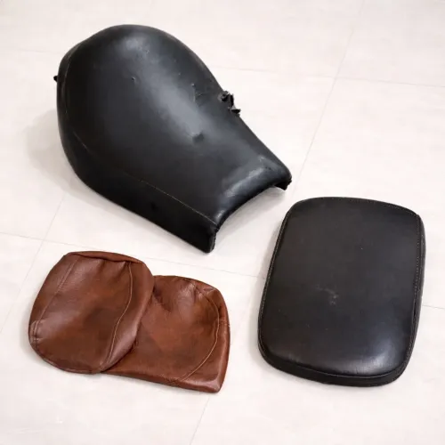 Kit Bancos Dafra Kansas 150 + couro novo 