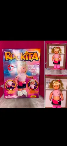 Boneca Rockita na caixa