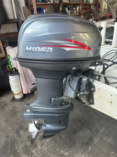 Oportunidade !!Motor popa seminovo 40hp - lazer familia