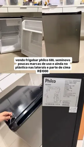 Frigobar philco 68L
