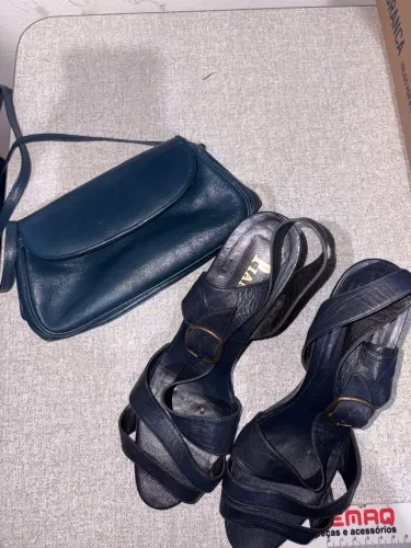 Conjunto bolsa e sapato Pianella