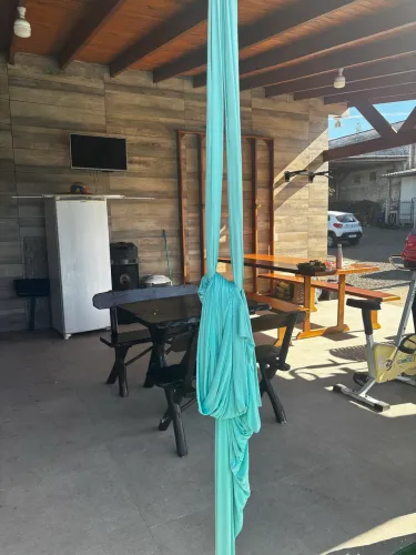 Tecido acrobático 100% poliamida 8 metros