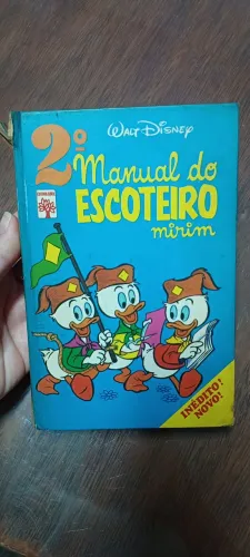 Segundo Manual do Escoteiro Mirim - Walt Disney (1976) - Colecionador