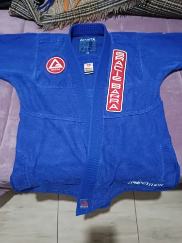 Kimono Atleta Gracie Barra V4 Azul - A2